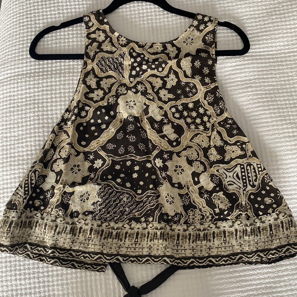 Free People Open Back Tank